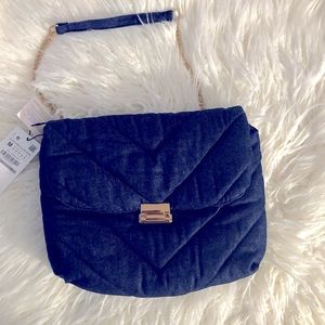 Zara Denim crossbody bag new with tag